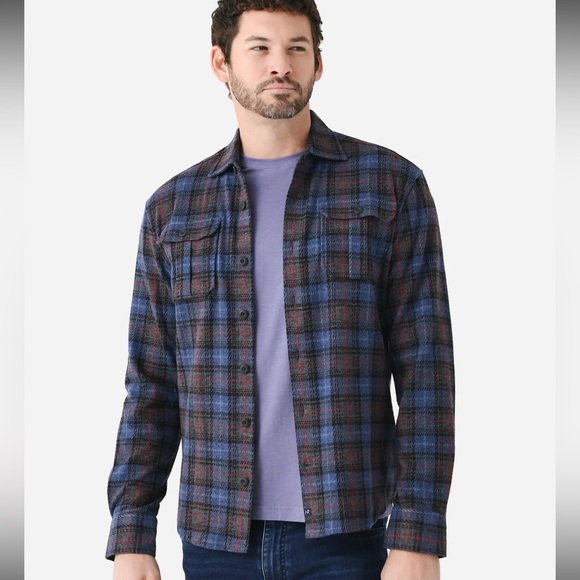 johnnie-O Other - Johnnie-O Men's Demarco Stretch Flannel Lodge Shirt